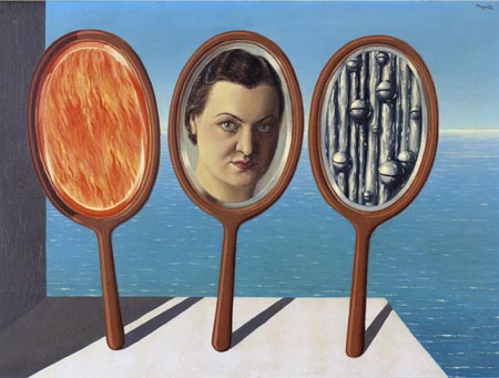 René Magritte - Portret van Irène Hamoir, 1936.